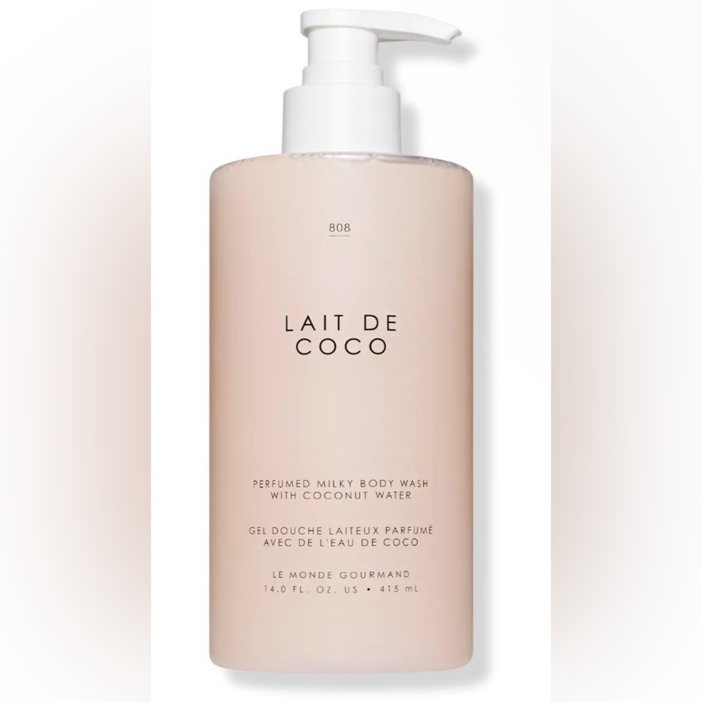 Le Monde Gourmand Lait de Coco Perfumed Milky Body Wash - 14 fl oz NEW